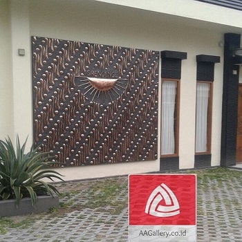 Panel Dinding Tembaga