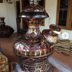 Kerajinan Guci Tembaga Antik 1