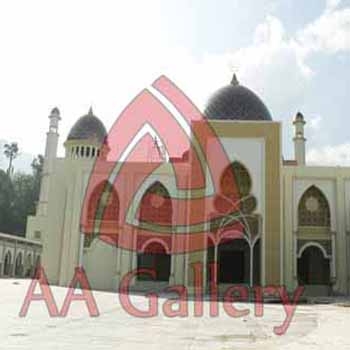 Kubah Masjid Tembaga Islamic Center Padang Panjang